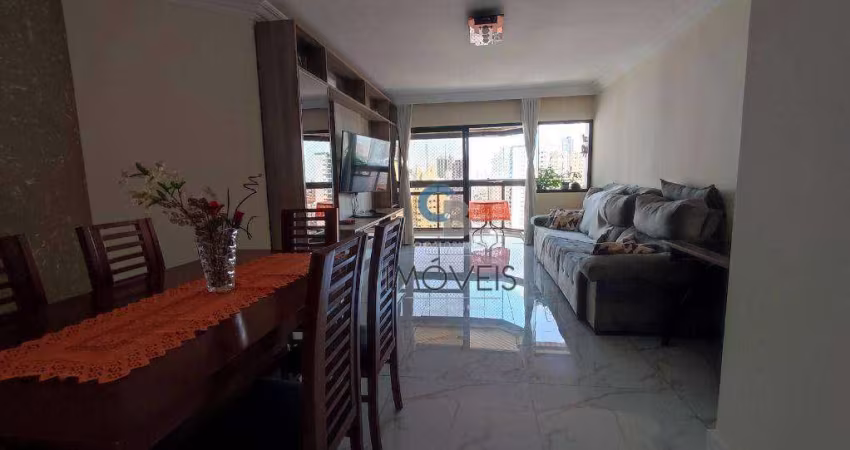 Apartamento com 3 dormitórios à venda, 125 m² por R$ 958.000,00 - Tatuapé - São Paulo/SP