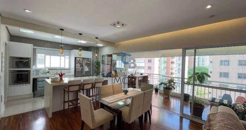 Apartamento com 3 dormitórios à venda, 136 m² por R$ 1.450.000,00 - Mooca - São Paulo/SP