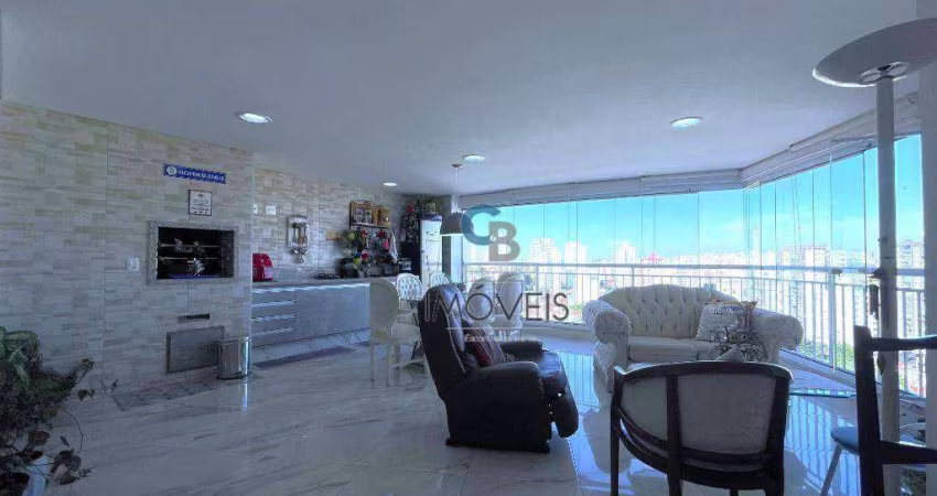 Apartamento com 3 dormitórios à venda, 122 m² por R$ 1.680.000,00 - Mooca - São Paulo/SP