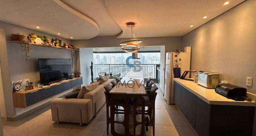 Apartamento com 1 dormitório à venda, 81 m² por R$ 1.160.000,00 - Tatuapé - São Paulo/SP