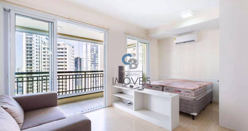 Apartamento com 1 dormitório para alugar, 40 m² por R$ 3.616,00/mês - Jardim Anália Franco - São Paulo/SP