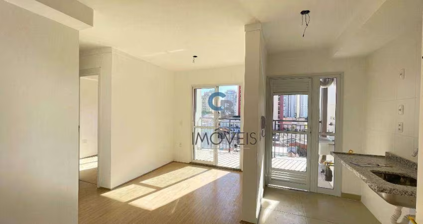 Apartamento NOVO à Venda com 51m², 02 Dormitórios, 01 Suíte, Varanda e Vaga no CARRÃO