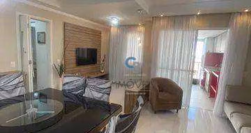 Apartamento com 3 dormitórios, 107 m² - venda por R$ 1.380.000,00 ou aluguel por R$ 7.930,00/mês - Tatuapé - São Paulo/SP