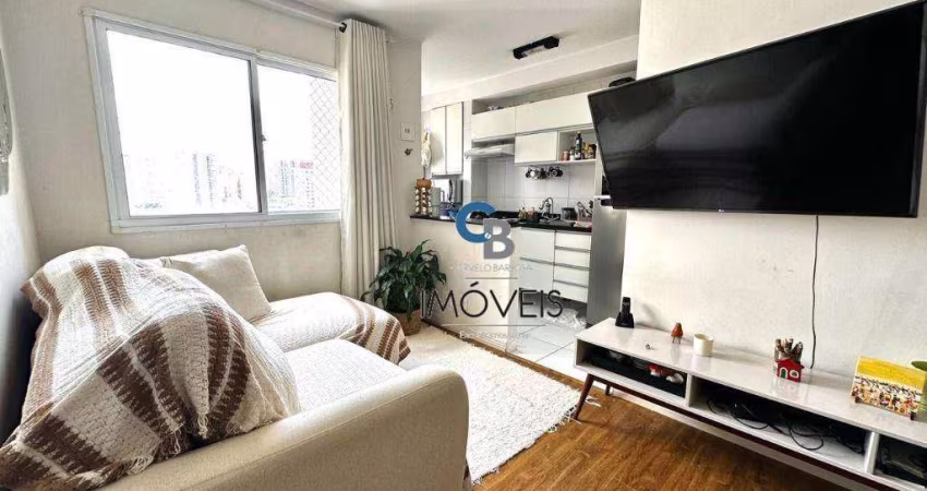 Apartamento com 2 dormitórios à venda, 44 m² por R$ 329.000,00 - Tatuapé - São Paulo/SP