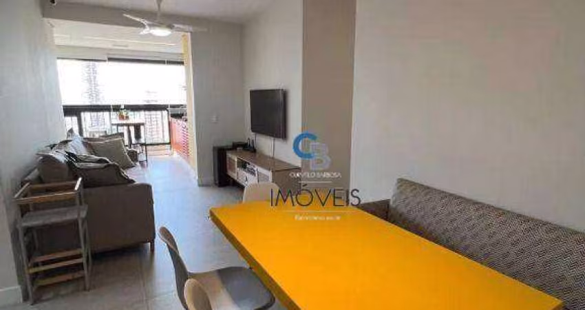 Apartamento com 3 dormitórios para alugar, 84 m² por R$ 7.710,00/mês - Tatuapé - São Paulo/SP