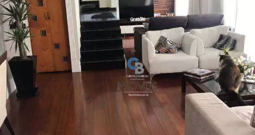 Cobertura com 4 dormitórios à venda, 300 m² por r$ 2.300.000,00 - tatuapé - são paulo/sp