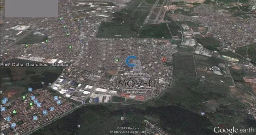 Terreno, 6000 m² - venda por r$ 13.000.000 ou aluguel por r$ 75.000/mês - jardim presidente dutra - guarulhos/sp
