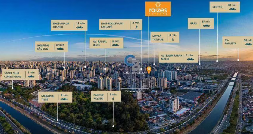 Apartamento à venda, 75 m² por r$ 1.063.000,00 - tatuapé - são paulo/sp