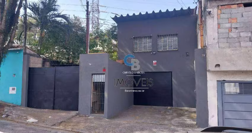 Galpão, 340 m² - venda por r$ 1.270.000 ou aluguel por r$ 6.500/mês - cidade patriarca - são paulo/sp