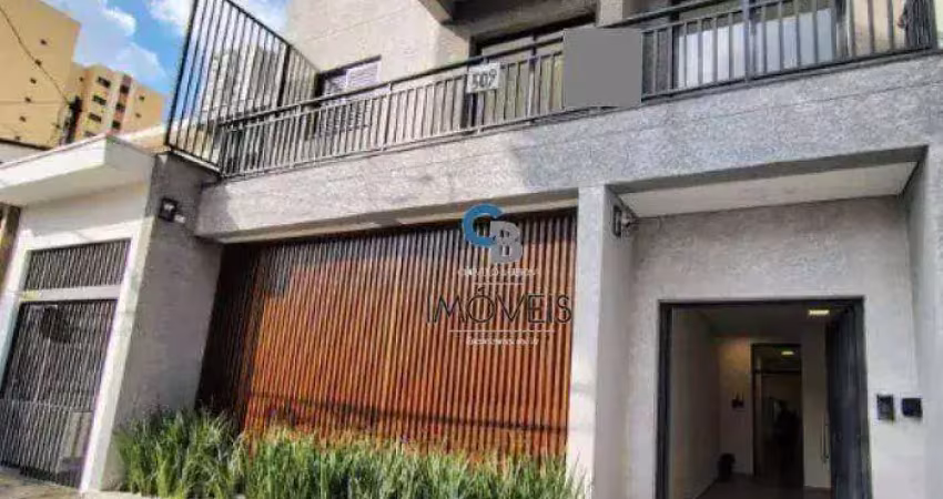 Apartamento com 1 dormitório para alugar, 34 m² por r$ 1.900/mês - tatuapé - são paulo/sp