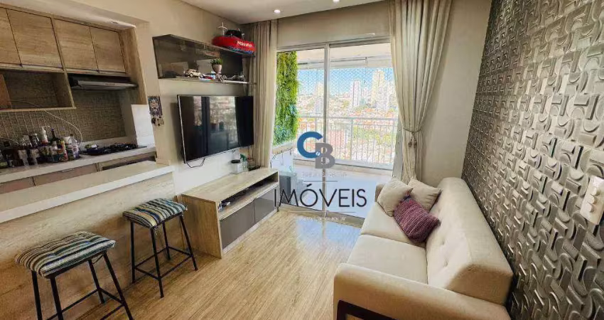 Apartamento com 2 dormitórios à venda, 60 m² por r$ 780.000 - jardim anália franco - são paulo/sp
