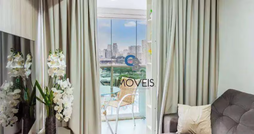 Apartamento com 1 dormitório à venda, 45 m² por r$ 685.000 - tatuapé - são paulo/sp