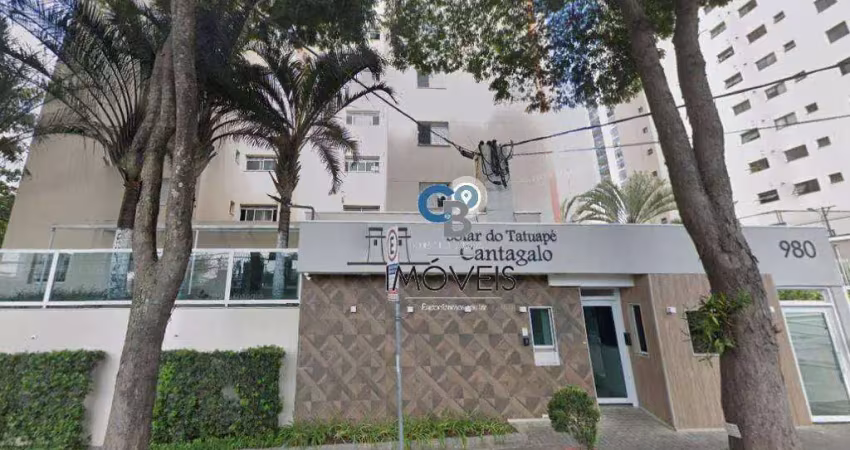 Apartamento com 3 dormitórios para alugar, 93 m² por r$ 5.886/mês - tatuapé - são paulo/sp