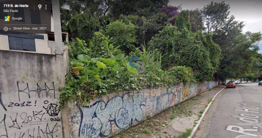 Terreno à venda, 21400 m² por R$ 16.000.000,00 - Horto Florestal - São Paulo/SP