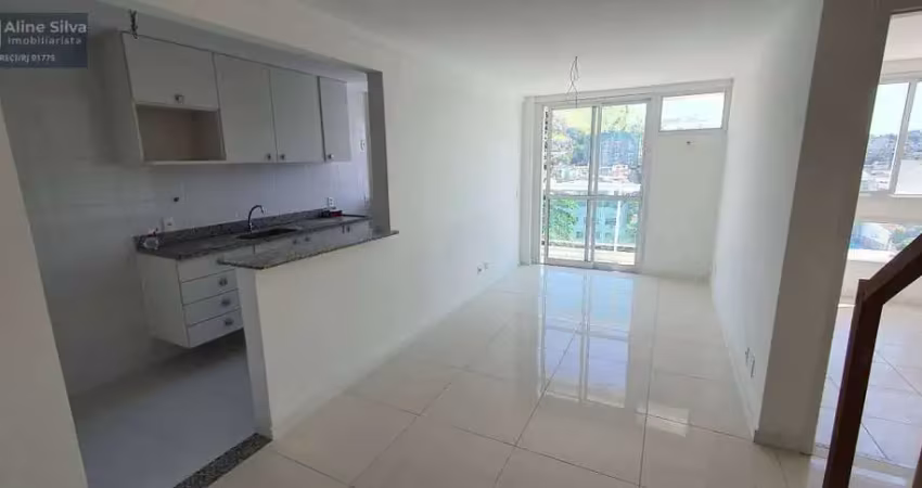 Cobertura para alugar em rio de janeiro, praça seca, com 3 quartos, 126m²