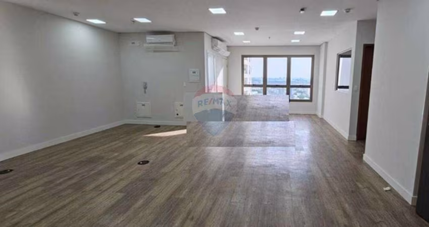 Sala Comercial Locação, 126 m2, ar condiconado, Jardim Aquarius
