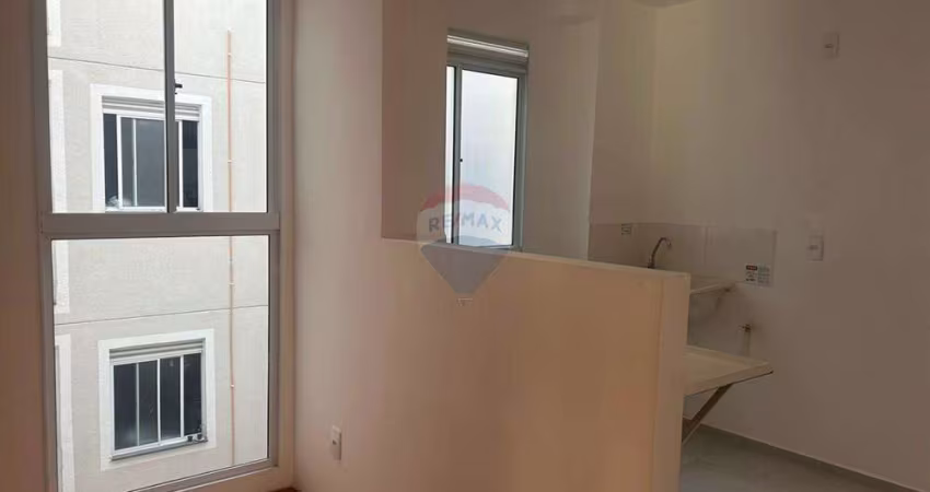 Apartamento para Alugar 40 m², 2 dormitorios novo, pisos laminados, Jacareí S.P