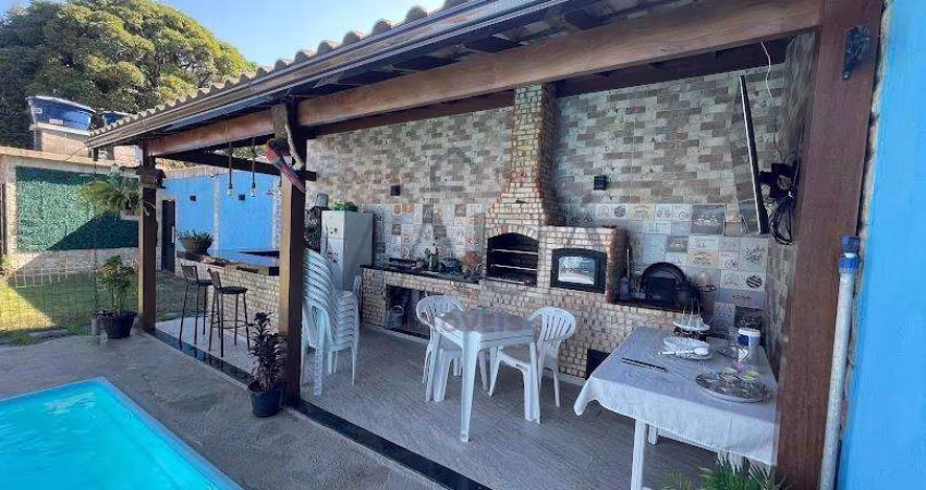 Casa à venda em Duque de Caxias, Saracuruna, com 1 quarto, com 16 m², Residencial Rua do Teatro