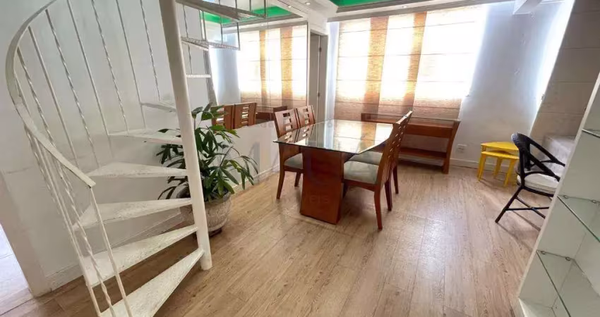 Cobertura duplex à venda em duque de caxias, jardim primavera, com 3 quartos, com 138.5 m²