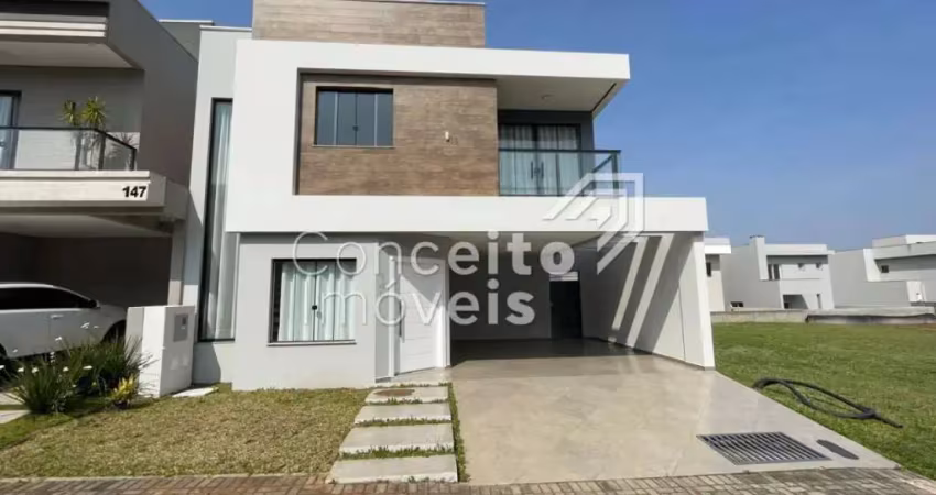 Casa em condomínio fechado com 3 quartos à venda na Rua Aderly Turek, 333, Cará-cará, Ponta Grossa