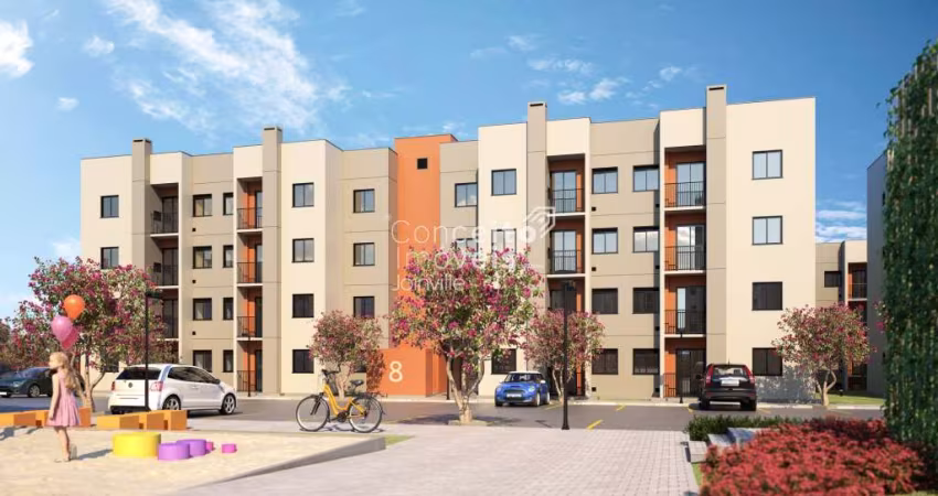 Residencial Porto Blumen Paranaguamirim-Joinville-60,81m²