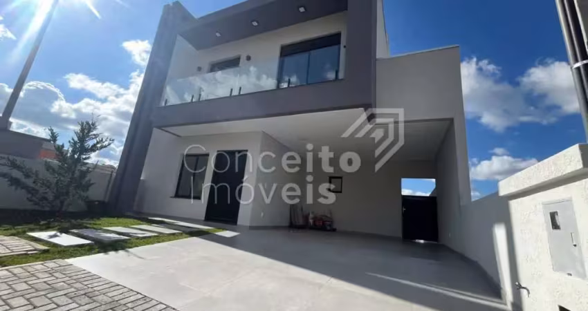 Casa em condomínio fechado com 3 quartos à venda no Jardim Carvalho, Ponta Grossa 
