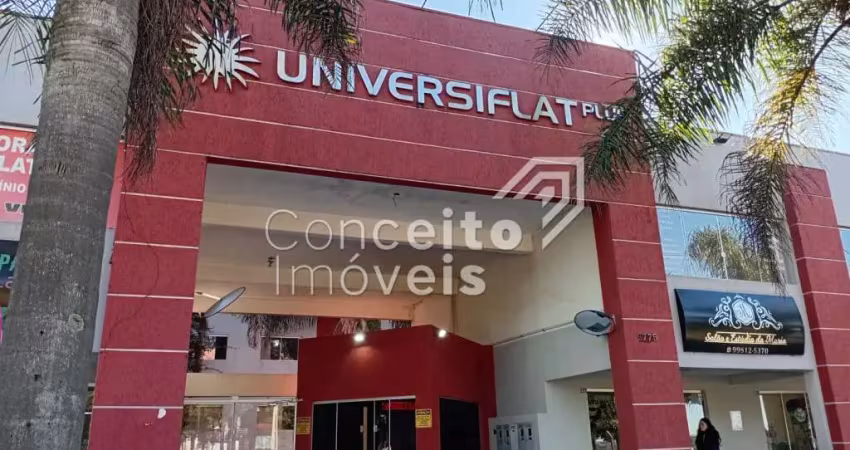 Condomínio residencial universiflat - kitinete mobiliada