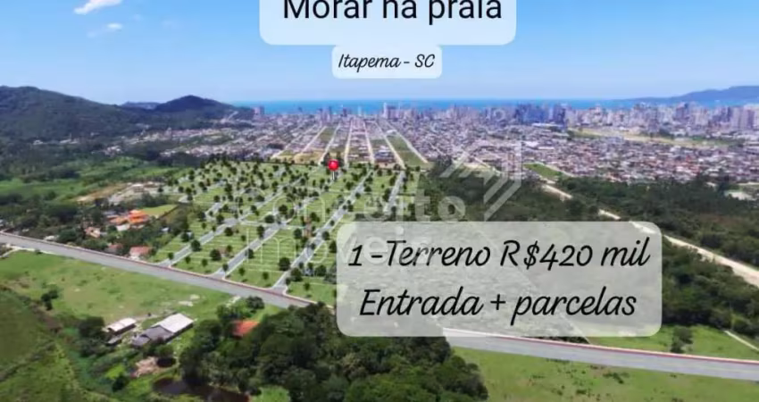 Vendo terreno pronto para construir  - morretes - itapema/sc