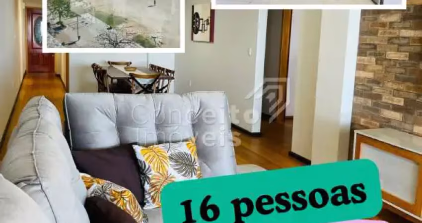 Temporada 5 quartos - frente mar p/ 16 pessoas - 4 vagas