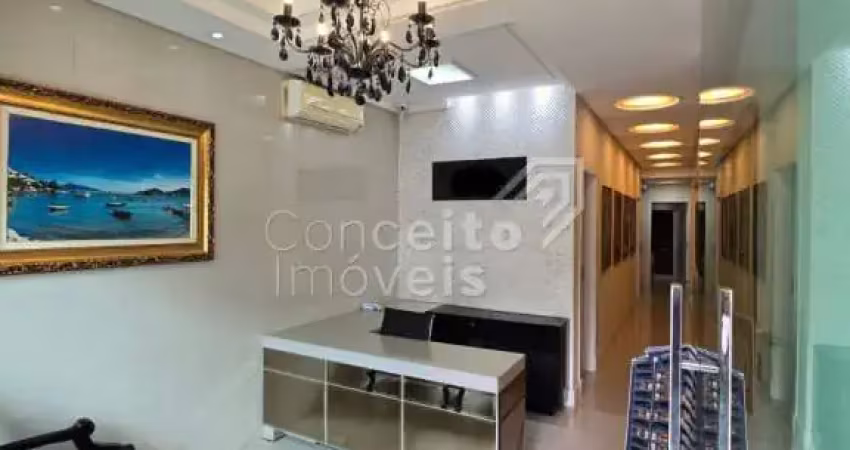 Locação - sala comercial 60m² - mobiliada - meia praia