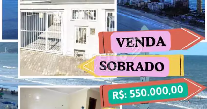 Sobrado geminado a venda - itapema sc -  2 quartos 550 mil