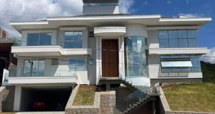 Casa com 4 dormitórios à venda, 520 m² por r$ 3.500.000,00 - pedra branca - palhoça/sc