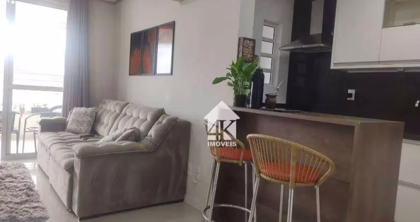 Apartamento com 2 dormitórios à venda, 86 m² por r$ 640.000 - praia comprida - são josé/sc