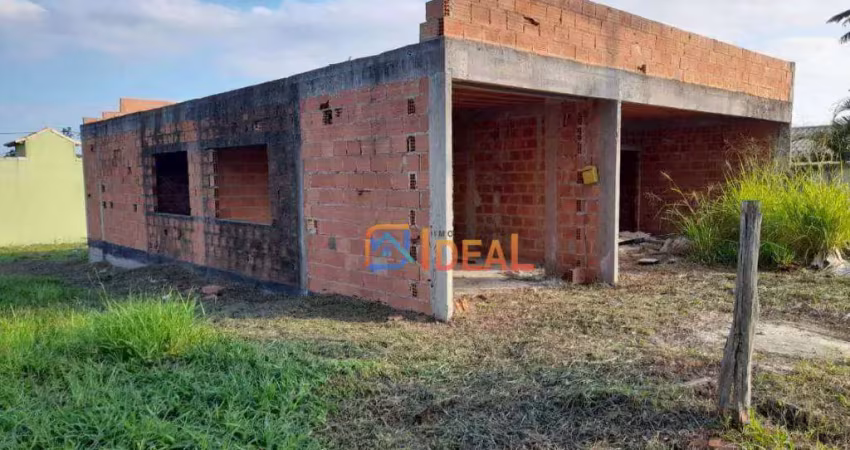 Casa com 3 dormitórios à venda, 130 m² por r$ 160.000,00 - lagoinha - araruama/rj
