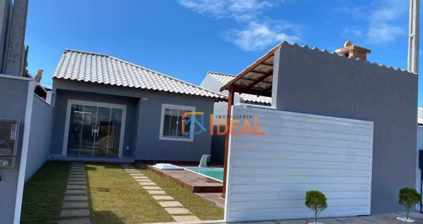 Casa com 2 dormitórios à venda, 66 m² por r$ 180.000,00 - bairro nova califórnia - cabo frio/rj