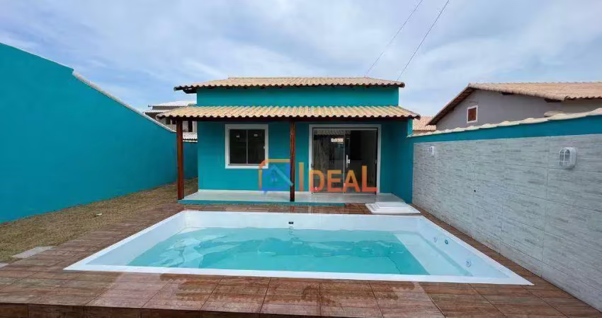 Casa com 2 dormitórios à venda, 65 m² por r$ 170.000,00 - bairro nova califórnia - cabo frio/rj