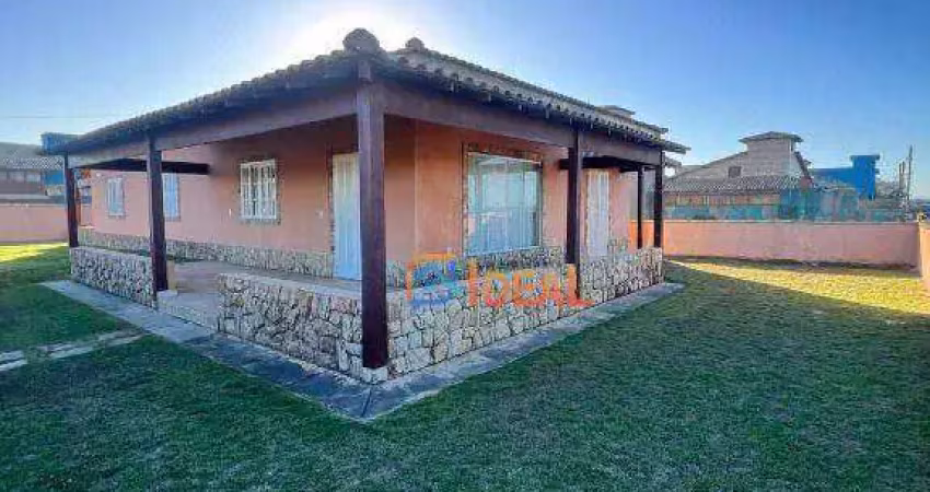 Casa com 3 dormitórios à venda, 100 m² por r$ 700.000 - verão vermelho (tamoios) - cabo frio/rj