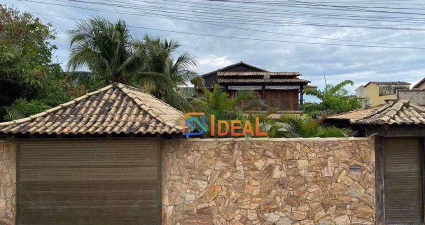Casa com 2 dormitórios à venda, 150 m² por r$ 350.000 - samburá - cabo frio/rj