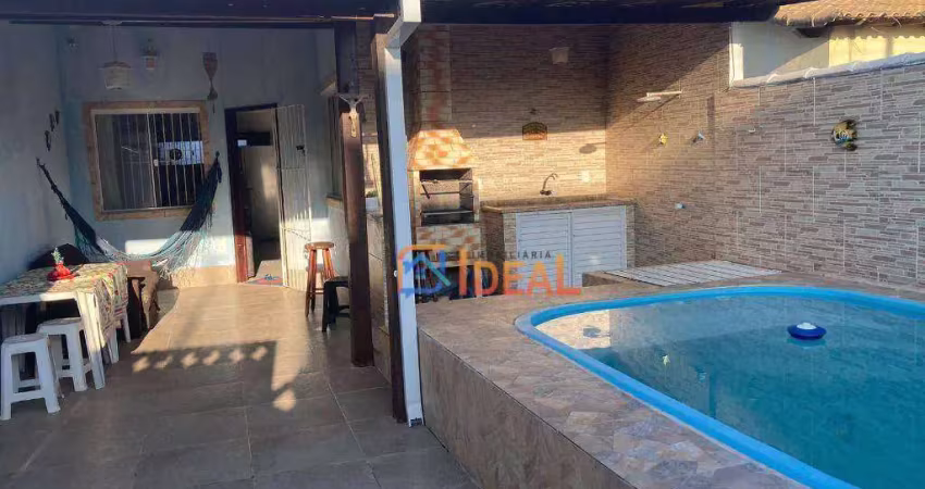 Casa com 2 dormitórios à venda, 72 m² por r$ 320.000,00 - unamar - cabo frio/rj