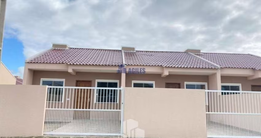Casa nova 2 dormitórios financiável