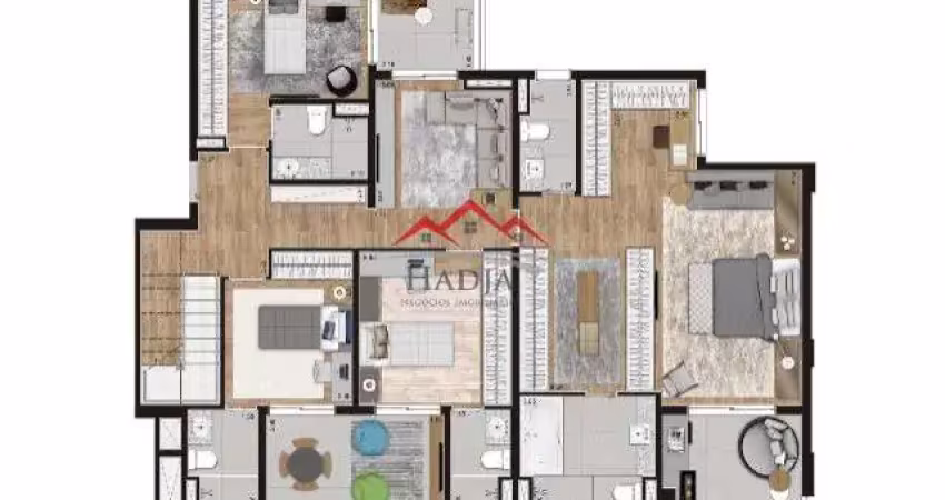 Cobertura triplex a venda Condomínio Alta Vista em Jundiaí