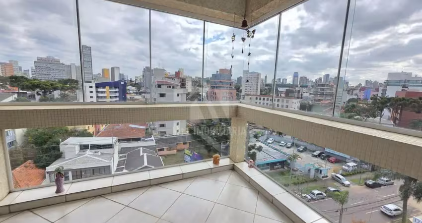 Cobertura alto padrão no  alto da xv, 2 suítes e 2 demi-suítes e 4 vagas de garagem