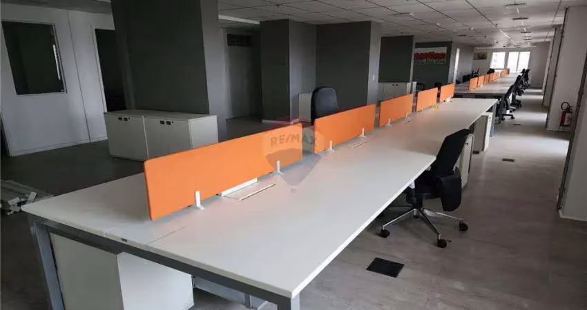 Sala comercial para locação mobiliada na barra funda com 550 metros e 15 vagas
