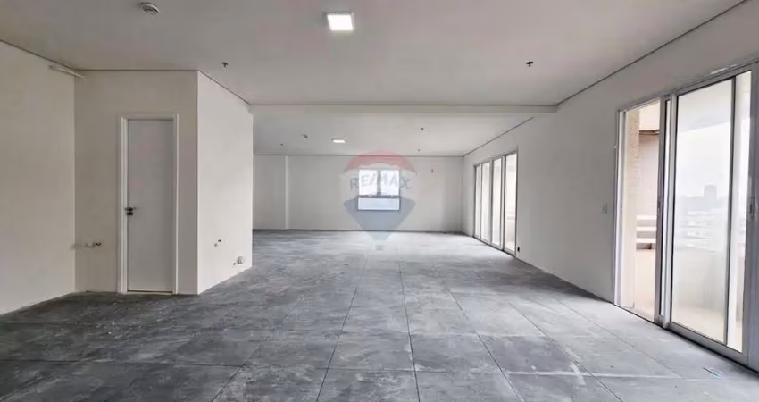 Sala comercial para locação na barra funda, 154 metros, 2 banheiros, ar condicionado, sacada e 3 vagas