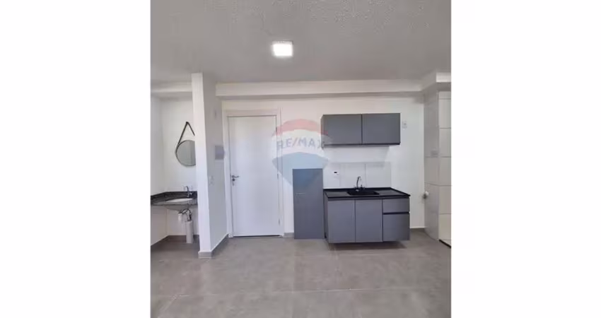Apartamento para locação na mooca, 34 metros, 2 quartos, sala, área de serviço e 1 banheiro