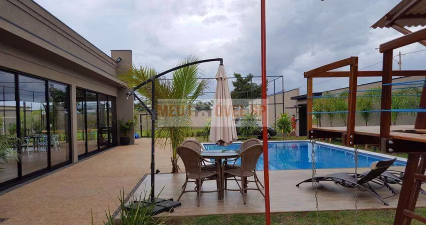 Casa com 4 dormitórios à venda, 450 m² por R$ 2.150.000,00 - Condomínio Recanto Rio Pardo - Jardinópolis/SP