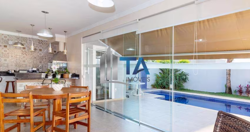 Casa de Condomínio à venda, 284m² com 3 Suítes 4 vagas, por R$ 1.990.000 - Swiss Park Campinas SP
