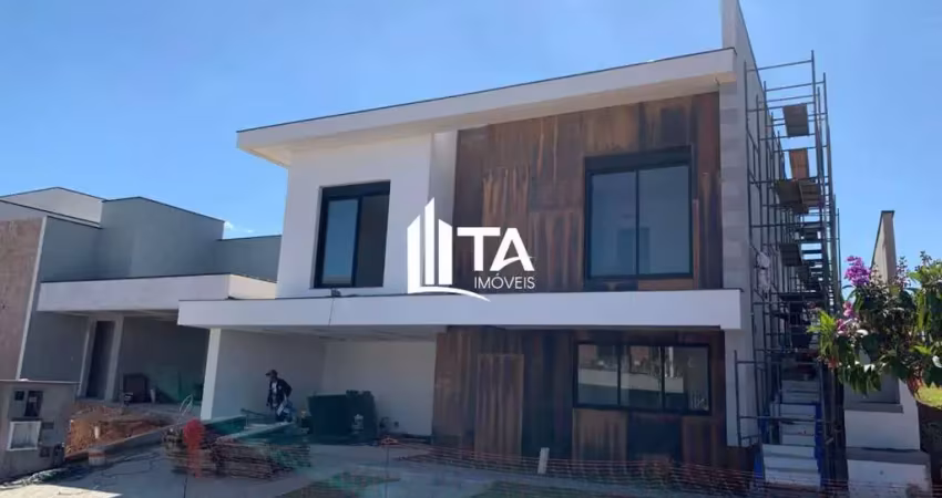 Casa em condomínio à venda 267.17m² com 4 suítes no loteamento alphaville campinas.