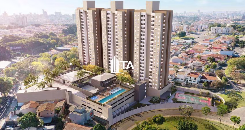 Apartamento Lançamento - 69m² com 3 quartos 1 suíte 2 vagas - Terrace Resort Residence na região do Jardim Aurélia em Campinas