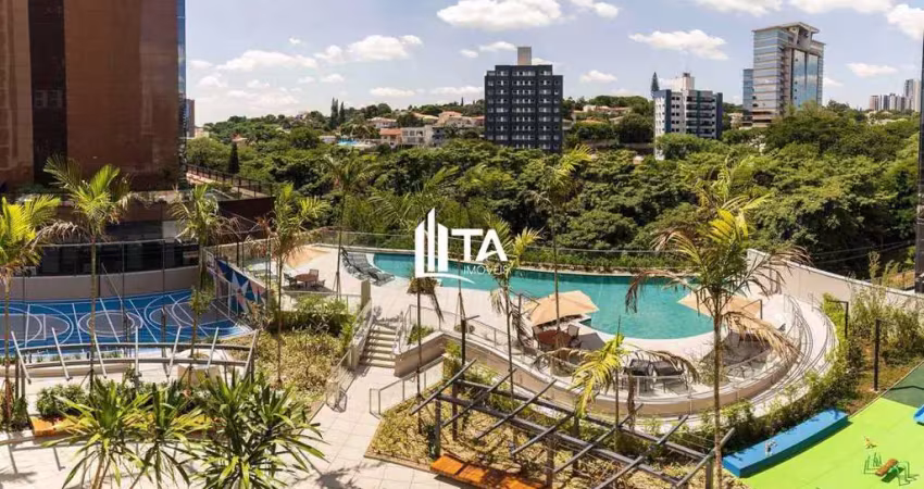Apartamento alto padrão à venda 157m² com 3 suítes 3 vagas no cambuí em campinas.